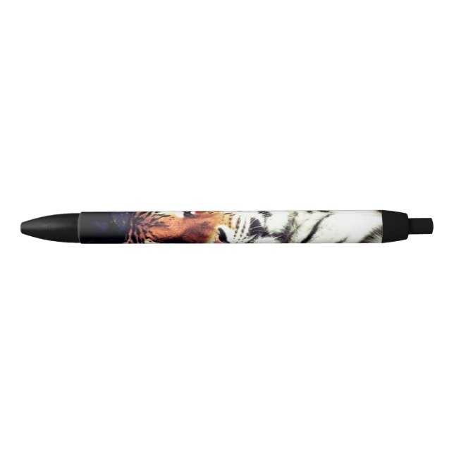 Staring Tiger Black Ink Pen (Front)