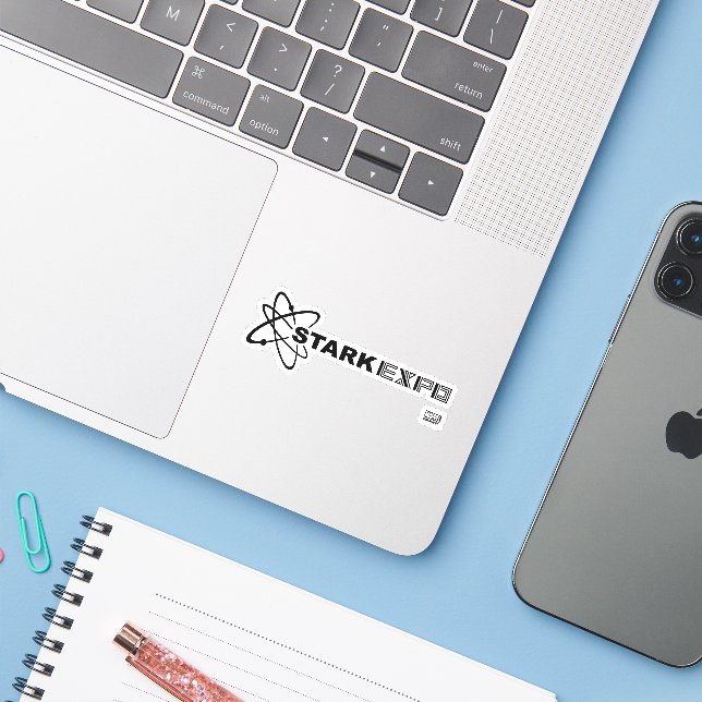Stark Expo Horizontal Logo (Laptop w/ iPhone)