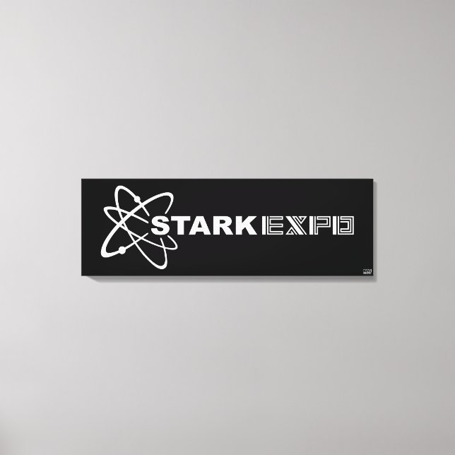 Stark Expo Horizontal Logo Canvas Print (Front)