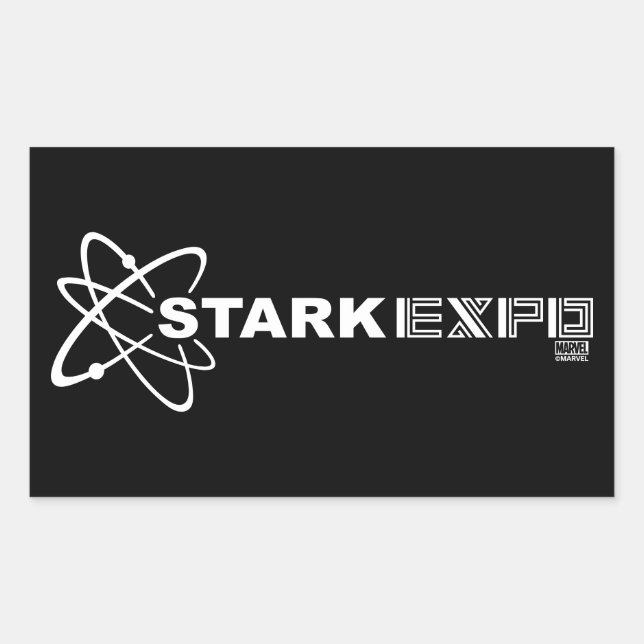 Stark Expo Horizontal Logo Sticker (Front)