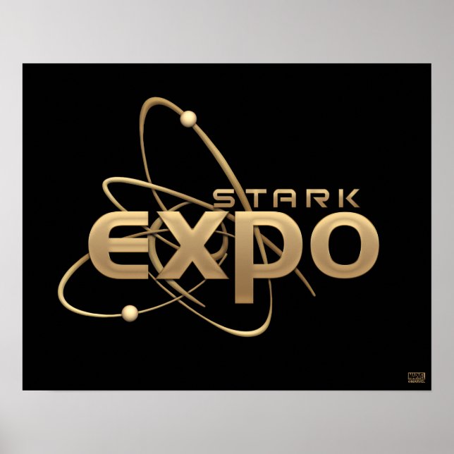 Stark Expo Stacked Logo Poster (Front)