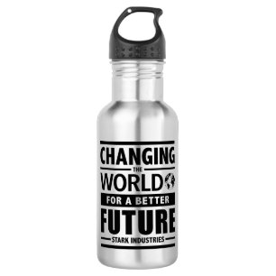 Stark Industries Changing The World 532 Ml Water Bottle