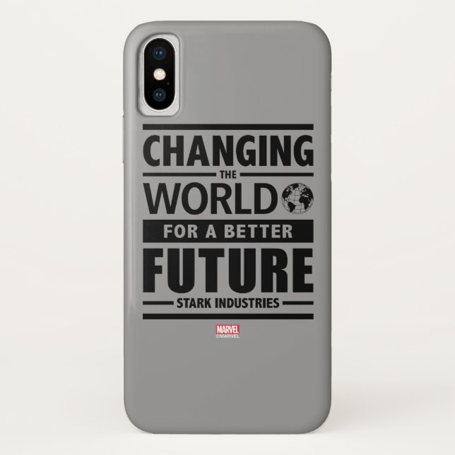 Stark Industries Changing The World Case-Mate iPhone Case (Back)