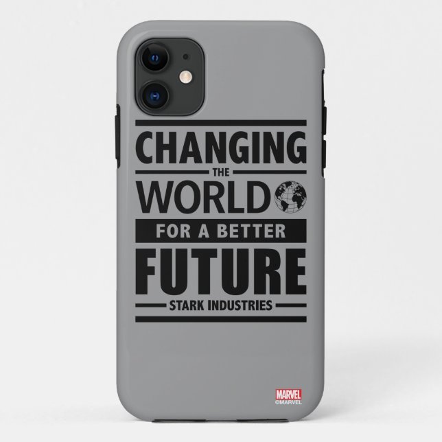 Stark Industries Changing The World Case-Mate iPhone Case (Back)
