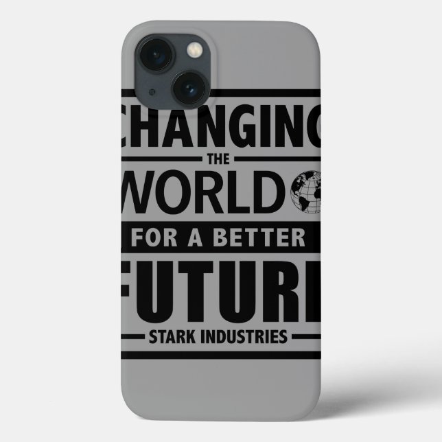 Stark Industries Changing The World Case-Mate iPhone Case (Back)
