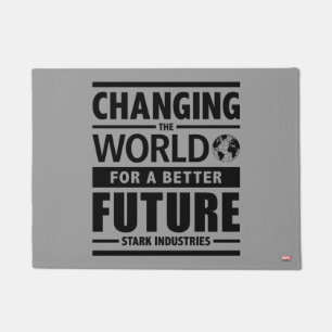 Stark Industries Changing The World Doormat
