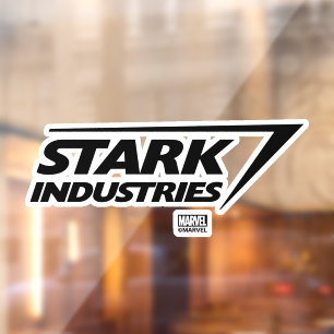 Stark Industries Logo Window Cling