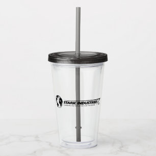 Stark Industries World Logo Acrylic Tumbler