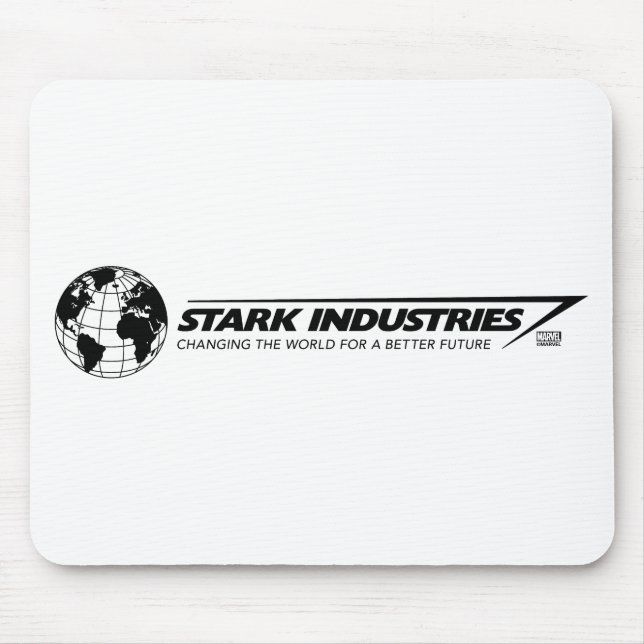 Stark Industries World Logo Mouse Pad (Front)