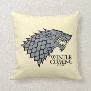 Stark Sigil - Winter Is Coming Throw Pillow