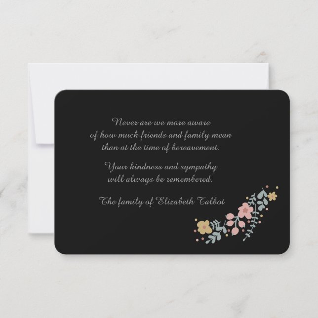 Starless Bereavement Cards (3.5 x 5) (Front)