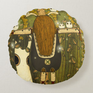 Starlight 2012 2 round pillow