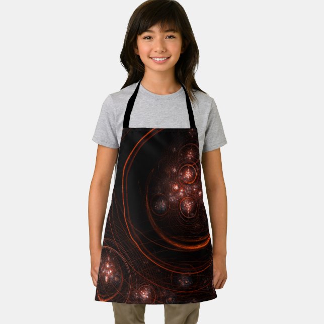 Starlight Abstract Art Apron (Insitu)