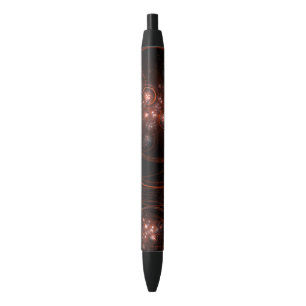 Starlight Abstract Art Black Ink Pen