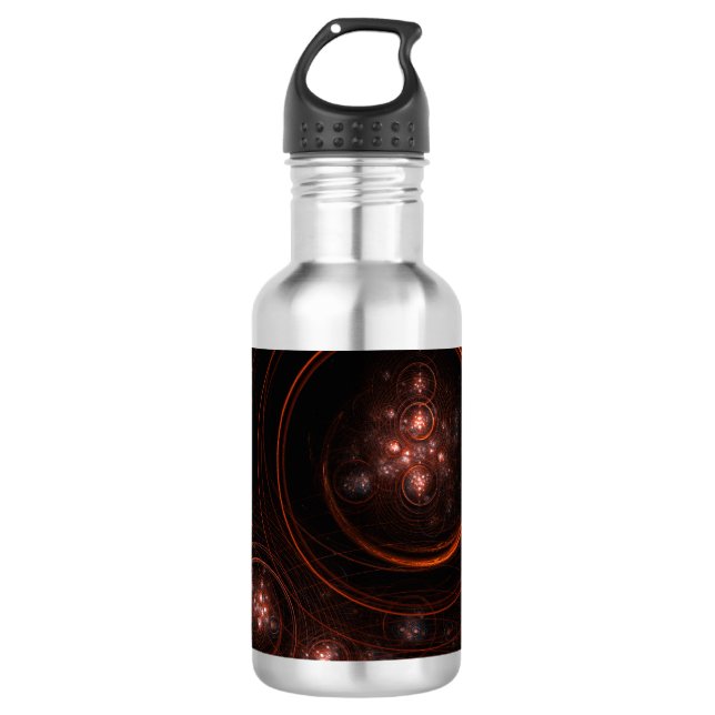 Starlight Abstract Art Bottle (Front)