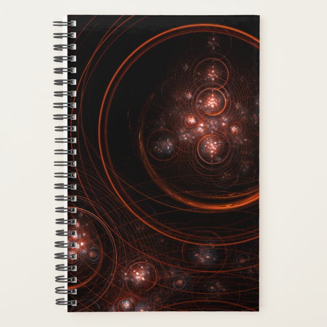 Starlight Abstract Art Planner (Front)