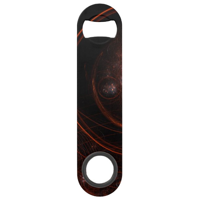 Starlight Abstract Art Speed Bottle Opener (Front)
