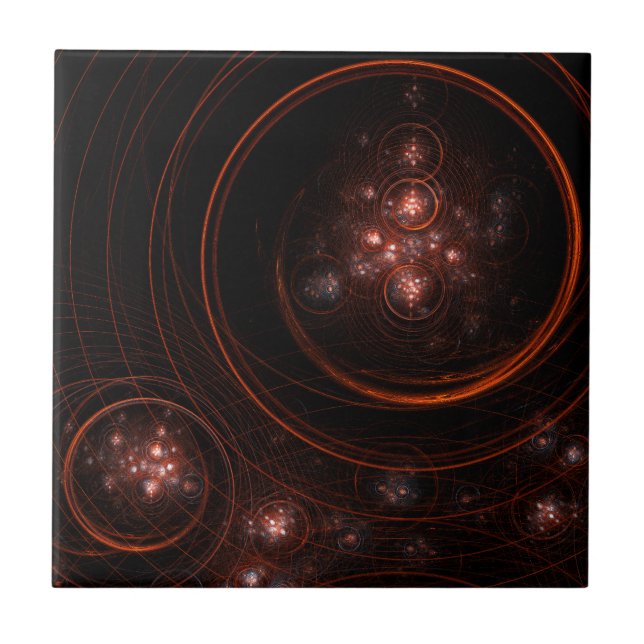Starlight Abstract Art Tile (Front)