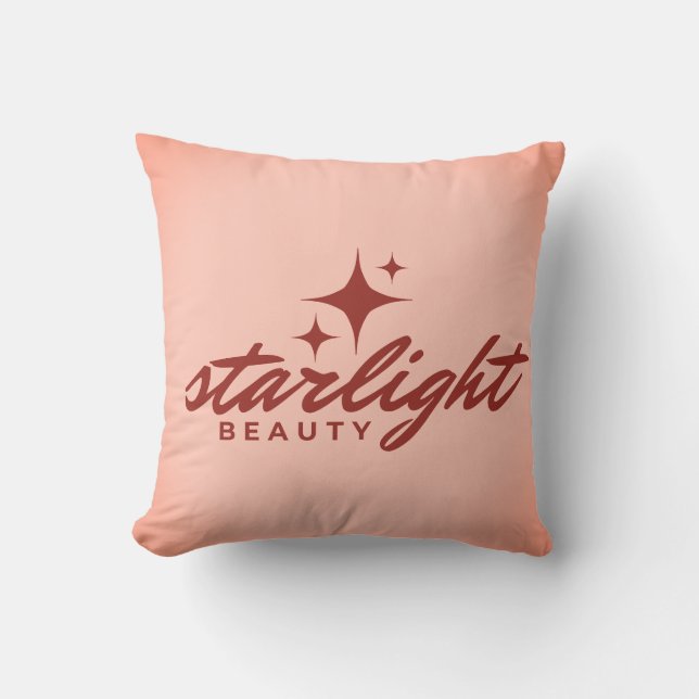 starlight beauty throw pillow (Front)