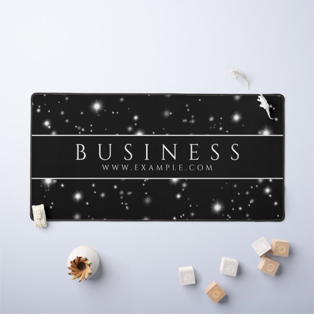 Starlight Black Desk Mat (Kids Table)