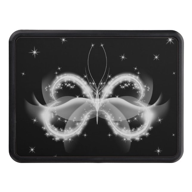 Starlight Butterfly Trailer Hitch Cover (Front)