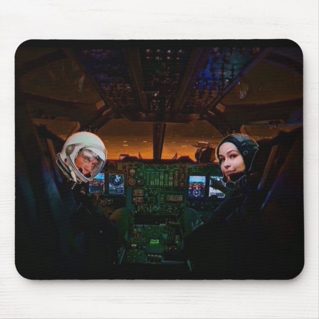 Starlight cosmonauts mouse pad (Front)