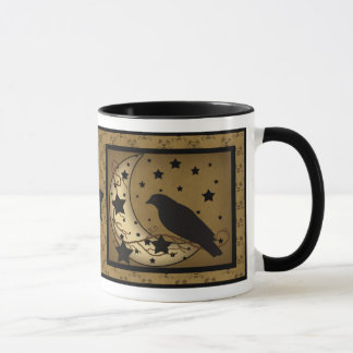 Starlight Crow Primitive Mug