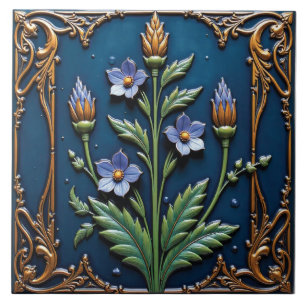 Starlight Deco Flower Tile