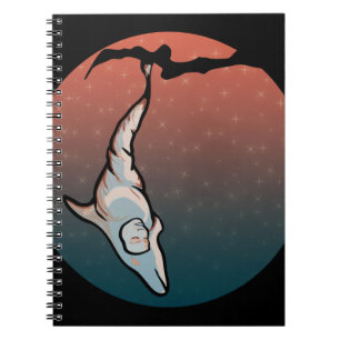 starlight dolphin cocoon notebook