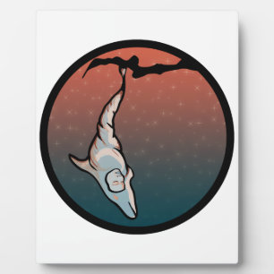 starlight dolphin cocoon plaque