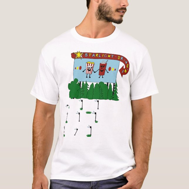 Starlight Drive-In Theatre T-Shirt (Front)