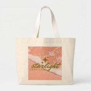 starlight gratitude large tote bag