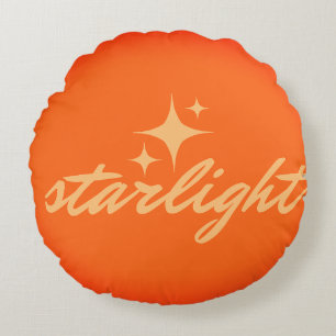 starlight gratitude round pillow