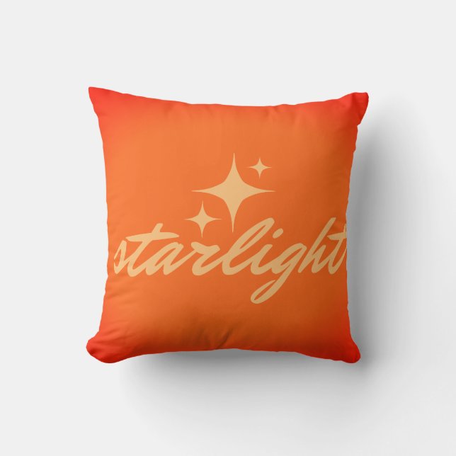 starlight gratitude throw pillow (Front)