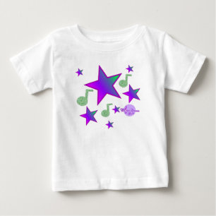 Starlight Lullaby Key Lime Green Baby Romper