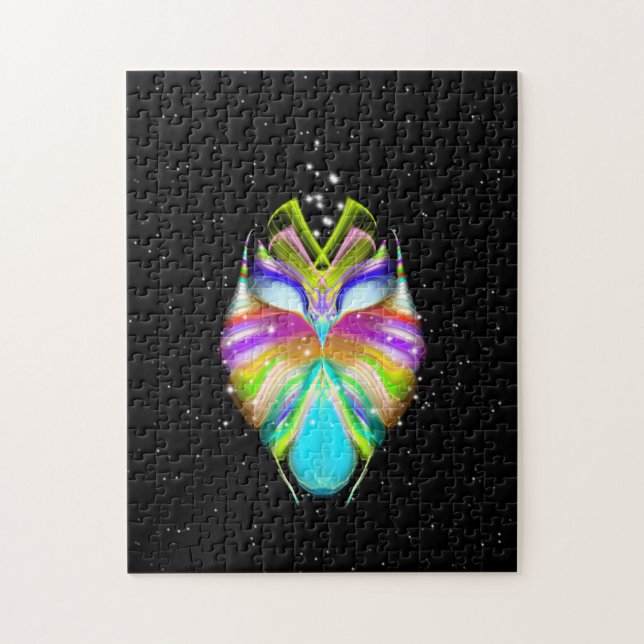 Starlight Oracle Owl Jigsaw Puzzle (Vertical)