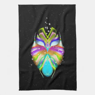 Starlight Oracle Owl Kitchen Towel