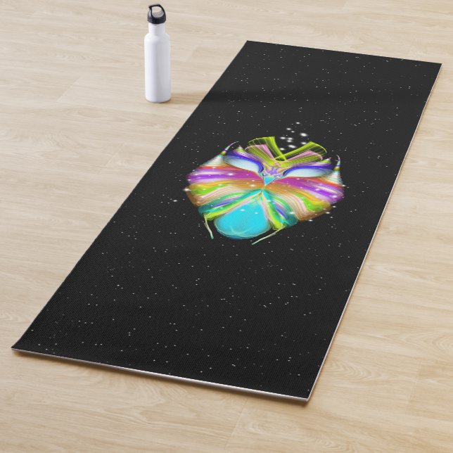 Starlight Oracle Owl Yoga Mat (In Situ)