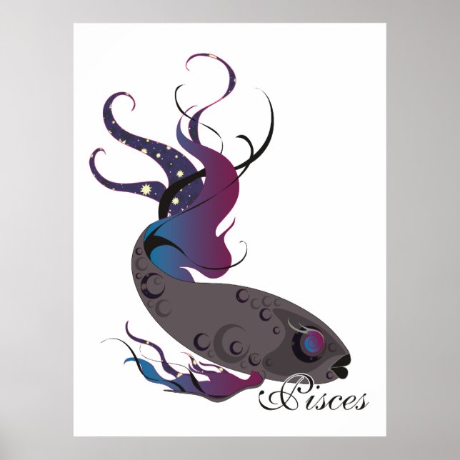 Starlight Pisces Print (Front)