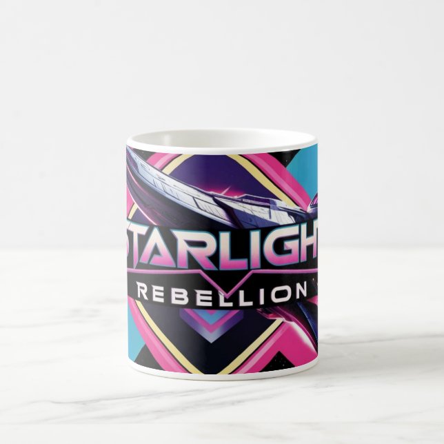 Starlight Rebellion Retro Pop Culture café tasse (Centre)