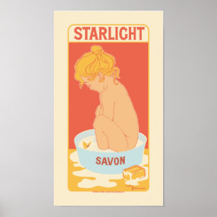 'Starlight Soap' Henri Meunier Poster