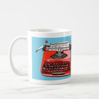 Starlight Starfire Typewriter Coffee Mug