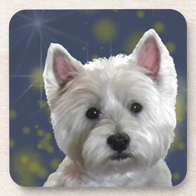 STARLIGHT WESTIE COASTER (Front)