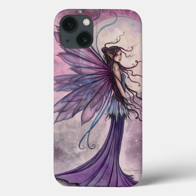 Starlit Amethyst Fairy Mystical Fantasy Art Case-Mate iPhone Case (Back)