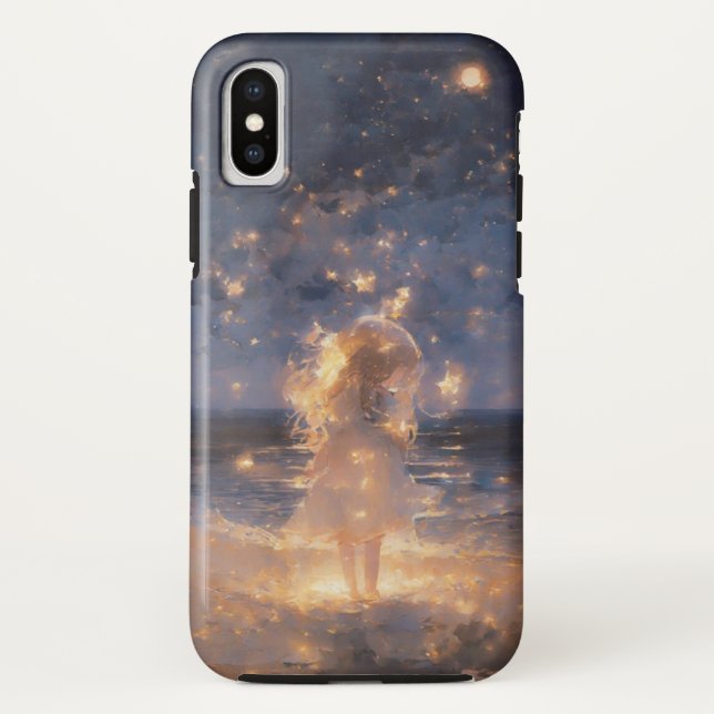 Starlit Dreams Beach Mobile Case (Back)
