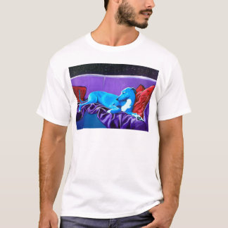 'Starlit lurcher' T-Shirt
