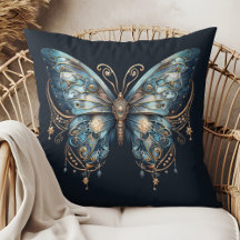 Starlit Wings – Lunar Magic Pillow