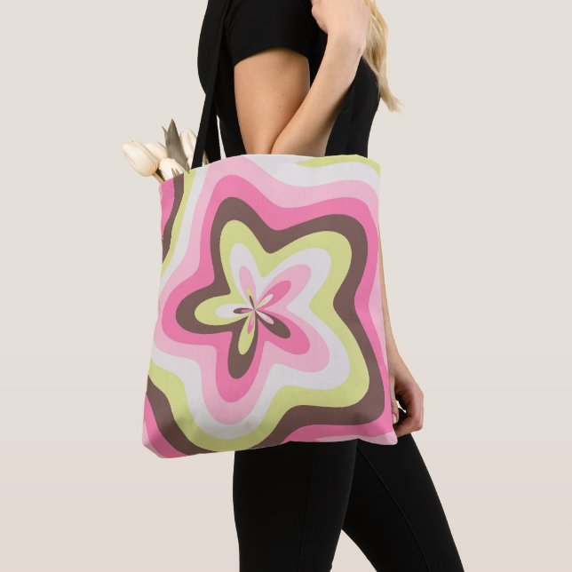 Starlite Candy Bloom Tote Bag (Close Up)