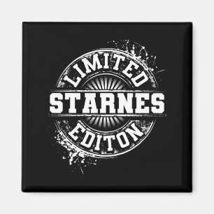 Starnes Funny Surname Family Tree Birthday Gift Magnet