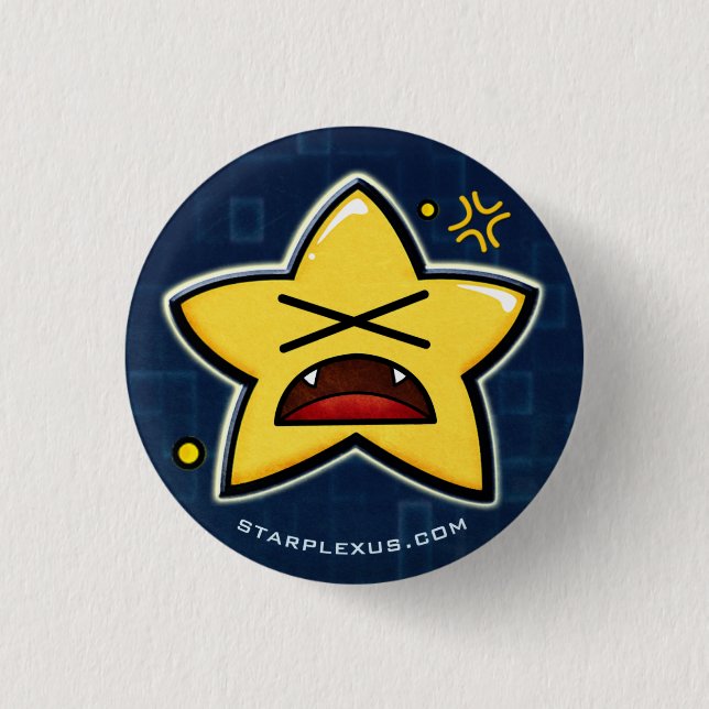starplexus angry button (Front)